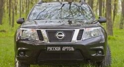 1 469 р. Защитная сетка решетки радиатора РА Nissan Terrano D10 рестайлинг (2016-2022)  с доставкой в г. Майкоп. Увеличить фотографию 6