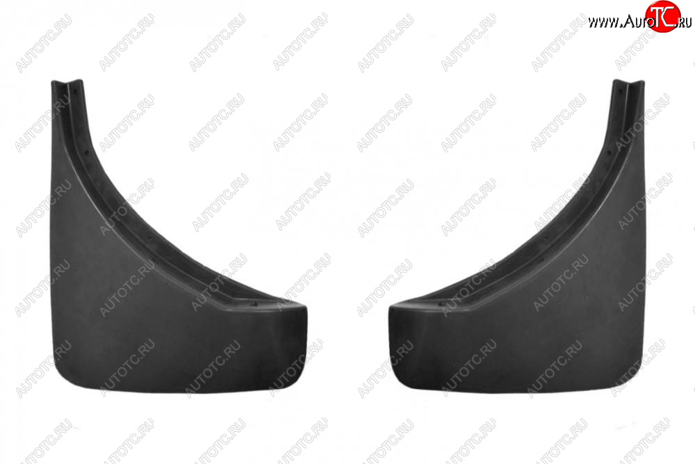 1 809 р. Брызговики Duster-Guard ЗАДНИЕ широкие (2 шт) NISSAN Terrano 2014- Nissan Terrano D10 дорестайлинг (2013-2016)  с доставкой в г. Майкоп