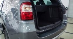 779 р. Пластиковый порожек в багажник автомобиля RA Nissan Terrano D10 дорестайлинг (2013-2016)  с доставкой в г. Майкоп. Увеличить фотографию 3