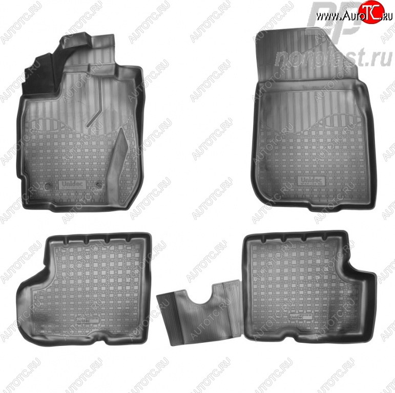 2 499 р. Комплект ковриков в салон Norplast 3D Nissan Terrano D10 рестайлинг (2016-2022)  с доставкой в г. Майкоп