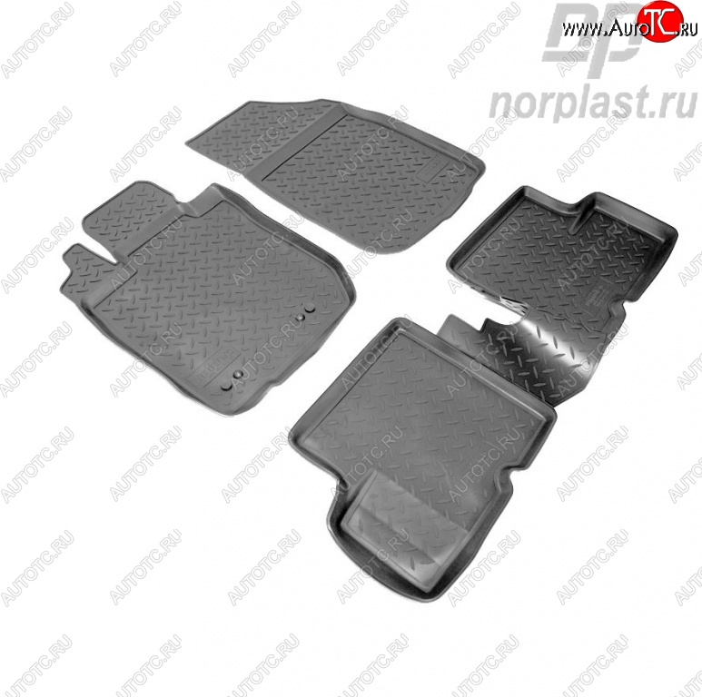 2 289 р. Комплект ковриков в салон 2wd Norplast Renault Duster HS рестайлинг (2015-2021)  с доставкой в г. Майкоп
