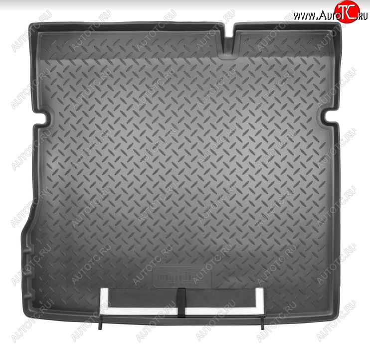 3 099 р. Коврик в багажник Norplast Unidec Unidec (2WD)  Nissan Terrano  D10 (2013-2022), Renault Duster  HS (2010-2021) (Черный с фартуком)  с доставкой в г. Майкоп
