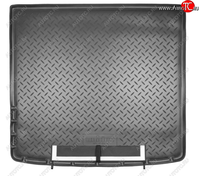 3 099 р. Коврик в багажник Norplast Unidec (4WD)  Nissan Terrano  D10 (2013-2022), Renault Duster  HS (2010-2021) (Черный с фартуком)  с доставкой в г. Майкоп