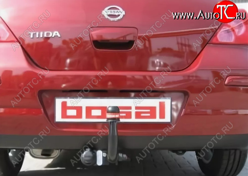 7 799 р. Фаркоп Bosal-Oris. (тип шара A) Nissan Tiida 2 хэтчбек C13 дорестайлинг (2015-2016)  с доставкой в г. Майкоп