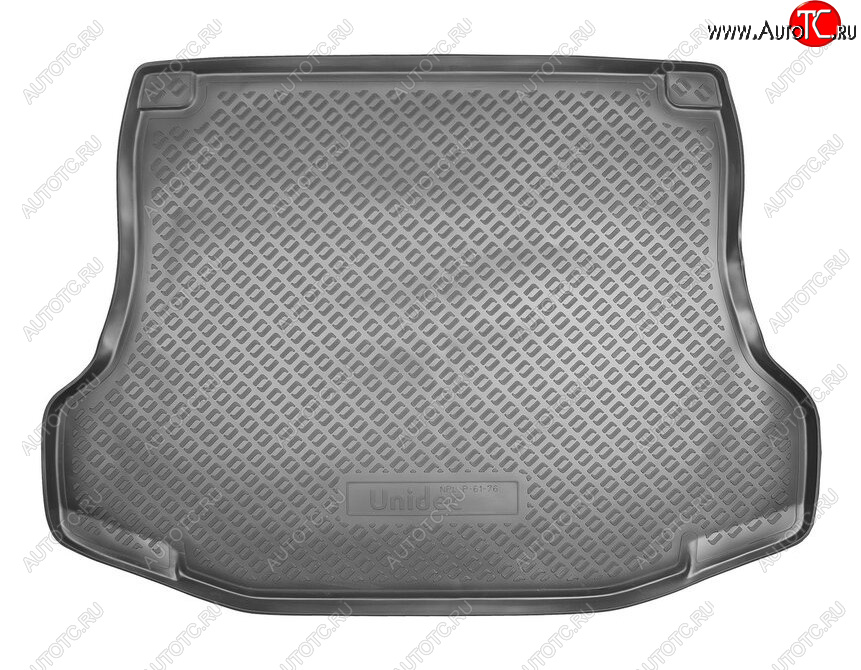 1 749 р. Коврик в багажник Norplast Unidec Nissan Tiida 1 седан C11 рестайлинг (2010-2014) (Цвет: черный)  с доставкой в г. Майкоп