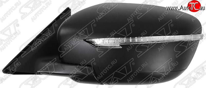 7 649 р. Боковое левое зеркало заднего вида SAT (поворот, обогрев, 7 контактов)  Nissan X-trail  3 T32 (2013-2022) дорестайлинг, рестайлинг (Неокрашенное)  с доставкой в г. Майкоп