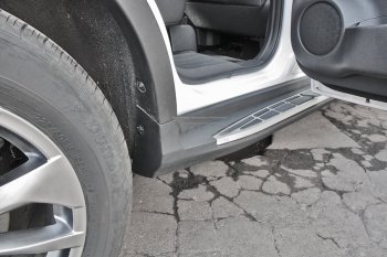 13 199 р. Подножки боковые WINBO Nissan X-trail 3 T32 дорестайлинг (2013-2018)  с доставкой в г. Майкоп. Увеличить фотографию 3