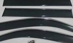 5 949 р. Комплект дефлекторов окон СТ Nissan X-trail 3 T32 рестайлинг (2017-2022)  с доставкой в г. Майкоп. Увеличить фотографию 4