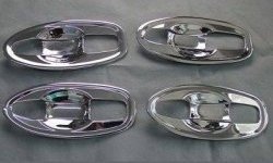 2 999 р. Накладки на внешние ручки дверей СТ Nissan X-trail 3 T32 рестайлинг (2017-2022) (Неокрашенные)  с доставкой в г. Майкоп. Увеличить фотографию 4