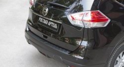 1 769 р. Защитная накладка на задний бампер RA Nissan X-trail 3 T32 рестайлинг (2017-2022)  с доставкой в г. Майкоп. Увеличить фотографию 3