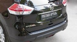 1 769 р. Защитная накладка на задний бампер RA Nissan X-trail 3 T32 рестайлинг (2017-2022)  с доставкой в г. Майкоп. Увеличить фотографию 4
