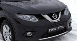859 р. Реснички на фары RA  Nissan X-trail  3 T32 (2013-2018) дорестайлинг (Неокрашенные)  с доставкой в г. Майкоп. Увеличить фотографию 3
