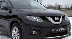 859 р. Реснички на фары RA  Nissan X-trail  3 T32 (2013-2018) дорестайлинг (Неокрашенные)  с доставкой в г. Майкоп. Увеличить фотографию 4