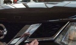 2 999 р. Накладки на передние воздуховоды СТ Nissan X-trail 3 T32 рестайлинг (2017-2022)  с доставкой в г. Майкоп. Увеличить фотографию 2