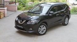 1 569 р. Накладки порожков салона RA Nissan X-trail 3 T32 рестайлинг (2017-2022) (Комплект (4 шт.))  с доставкой в г. Майкоп. Увеличить фотографию 2