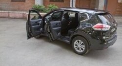 1 569 р. Накладки порожков салона RA Nissan X-trail 3 T32 рестайлинг (2017-2022) (Комплект (4 шт.))  с доставкой в г. Майкоп. Увеличить фотографию 3