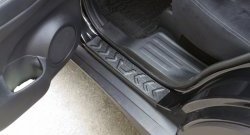 1 569 р. Накладки порожков салона RA Nissan X-trail 3 T32 рестайлинг (2017-2022) (Комплект (4 шт.))  с доставкой в г. Майкоп. Увеличить фотографию 5