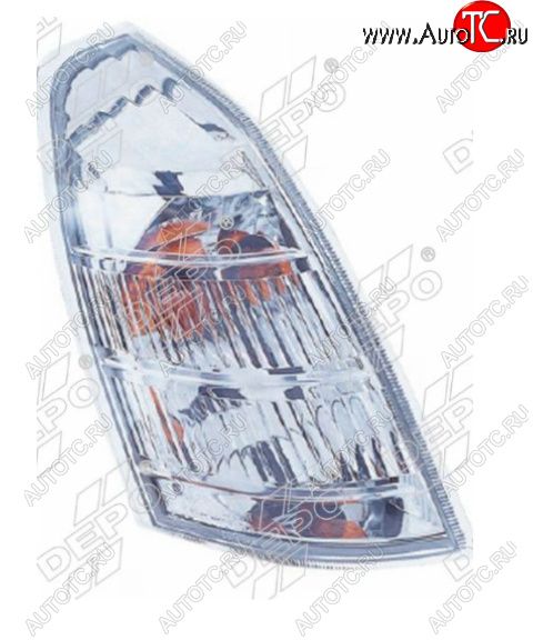2 059 р. Правый габарит DEPO (светлый) Nissan X-trail 1 T30 дорестайлинг (2000-2003)  с доставкой в г. Майкоп