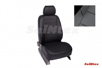 Чехлы для сидений Seintex (экокожа) Nissan X-trail  1 T30 (2000-2003) дорестайлинг (черный)