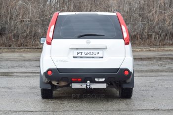 18 429 р. Фаркоп Petroil Tuning (съемный квадрат) Nissan X-trail 2 T31 рестайлинг (2010-2015)  с доставкой в г. Майкоп. Увеличить фотографию 4