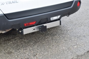 18 429 р. Фаркоп Petroil Tuning (съемный квадрат) Nissan X-trail 2 T31 рестайлинг (2010-2015)  с доставкой в г. Майкоп. Увеличить фотографию 6