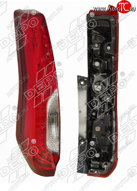 10 499 р. Левый фонарь задний (LED) DEPO Nissan X-trail 2 T31 рестайлинг (2010-2015)  с доставкой в г. Майкоп