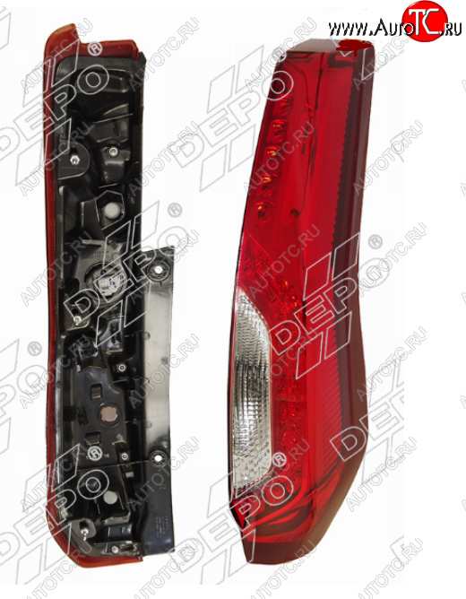 10 499 р. Правый фонарь задний (LED) DEPO Nissan X-trail 2 T31 рестайлинг (2010-2015)  с доставкой в г. Майкоп