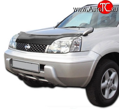 4 599 р. Дефлектор капота NovLine Nissan X-trail 1 T30 дорестайлинг (2000-2003)  с доставкой в г. Майкоп