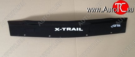 999 р. Дефлектор капота Russtal (короткий) Nissan X-trail 1 T30 дорестайлинг (2000-2003)  с доставкой в г. Майкоп