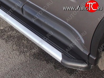 19 449 р. Пороги CT v2 Nissan X-trail 2 T31 дорестайлинг (2007-2011)  с доставкой в г. Майкоп