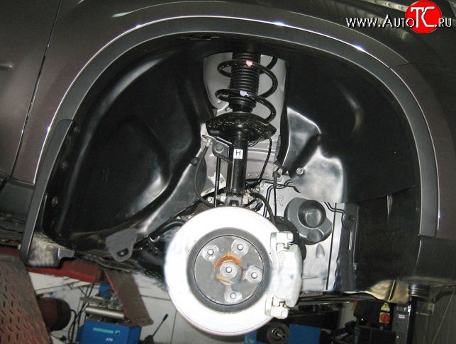 4 199 р. Передний правый подкрылок NovLine Nissan X-trail 2 T31 дорестайлинг (2007-2011)  с доставкой в г. Майкоп