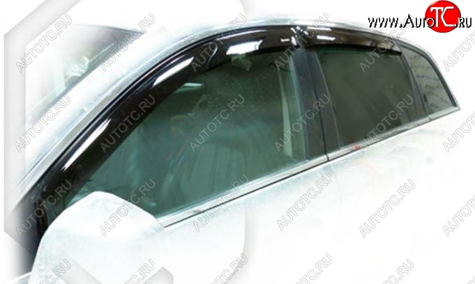1 999 р. Дефлектора окон CA-Plastic Opel Antara рестайлинг (2010-2015) (Classic полупрозрачный, Без хром.молдинга)  с доставкой в г. Майкоп