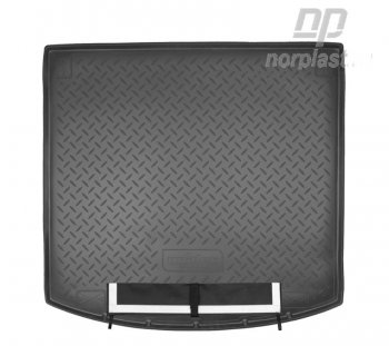 Коврик багажника Norplast Unidec Opel Antara (2006-2010) (Черный, с погрузочным ковриком (фартуком))