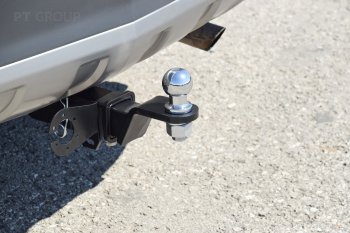 12 199 р. Фаркоп PT GROUP /съемный квадрат/ OPEL Antara 2006-2017 Opel Antara рестайлинг (2010-2015)  с доставкой в г. Майкоп. Увеличить фотографию 4
