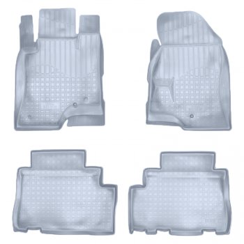 Коврики салона Norplast Unidec Opel Antara (2010-2015) рестайлинг (Цвет: серый)