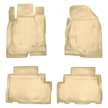 Коврики салона Norplast Unidec Opel Antara (2010-2015) рестайлинг (Цвет: бежевый)