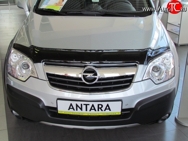 4 599 р. Дефлектор капота NovLine Opel Antara (2006-2010)  с доставкой в г. Майкоп