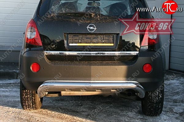 11 564 р. Защита заднего бампера Souz-96 (d76) Opel Antara (2006-2010)  с доставкой в г. Майкоп