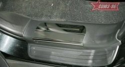 2 564 р. Накладки на внутреннюю пластиковую часть порога Souz-96 Opel Antara (2006-2010)  с доставкой в г. Майкоп. Увеличить фотографию 2