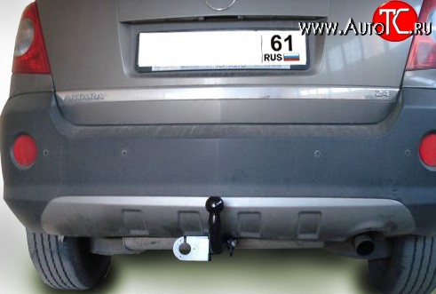 6 599 р. Фаркоп Лидер Плюс Opel Antara (2006-2010) (Без электропакета)  с доставкой в г. Майкоп