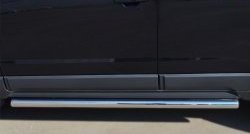 70 999 р. Защита порогов из круглой трубы диаметром 63 мм Russtal Opel Antara рестайлинг (2010-2015) (Защита порогов с со скосами на торцах (вариант 1))  с доставкой в г. Майкоп. Увеличить фотографию 9
