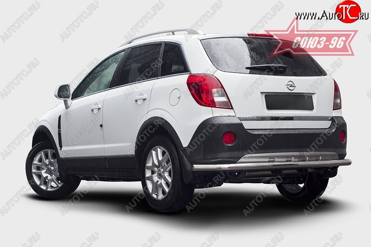 15 344 р. Защита заднего бампера Souz-96 (d60) Opel Antara рестайлинг (2010-2015)  с доставкой в г. Майкоп