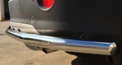 16 749 р. Одинарная защита заднего бампера из трубы диаметром 63 мм SLITKOFF Opel Antara рестайлинг (2010-2015)  с доставкой в г. Майкоп. Увеличить фотографию 3