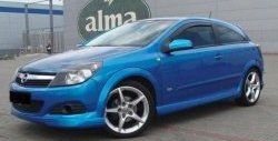 2 999 р. Накладка на передний бампер OPC-Line Opel Astra H GTC хэтчбек 3 дв. рестайлинг (2006-2011) (Неокрашенная)  с доставкой в г. Майкоп. Увеличить фотографию 2