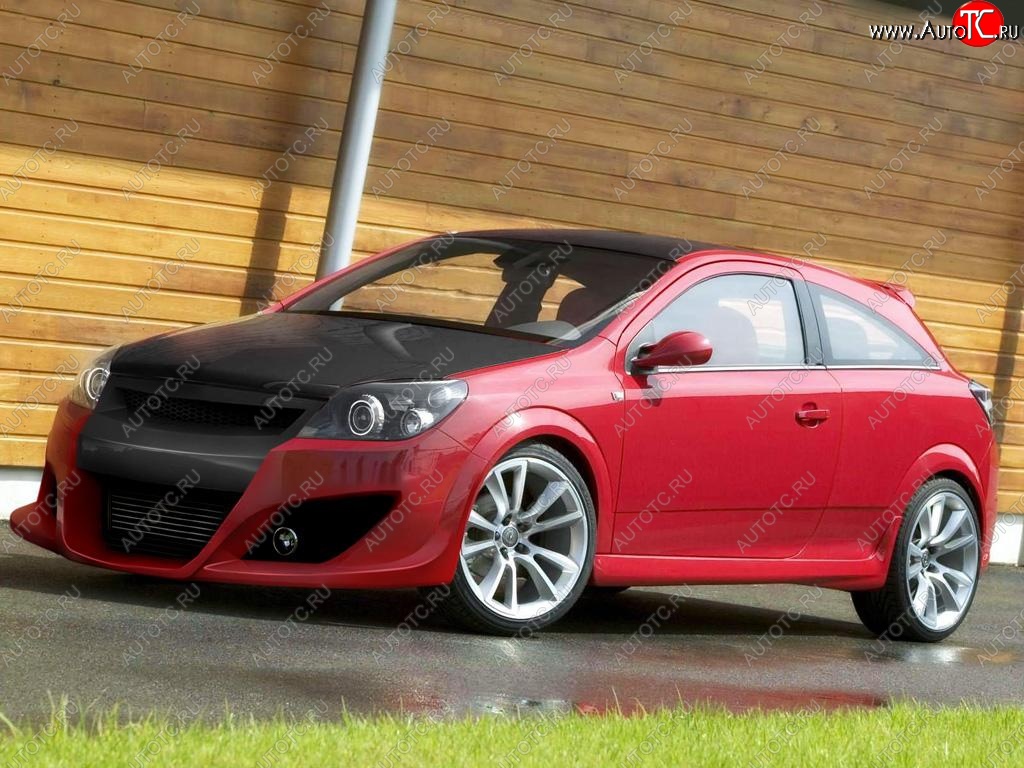 27 899 р. Передний бампер EVO Opel Astra H GTC хэтчбек 3 дв. рестайлинг (2006-2011)  с доставкой в г. Майкоп