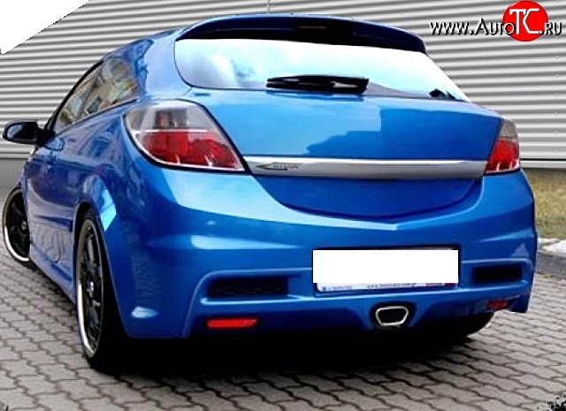 3 649 р. Спойлер Sport Opel Astra H GTC хэтчбек 3 дв. дорестайлинг (2004-2006) (Неокрашенный)  с доставкой в г. Майкоп