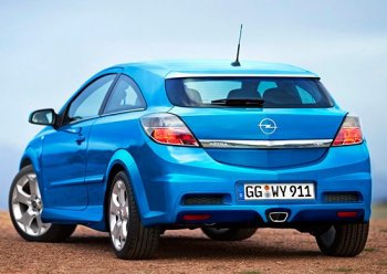 27 899 р. Задний бампер OPC Opel Astra H GTC хэтчбек 3 дв. дорестайлинг (2004-2006)  с доставкой в г. Майкоп. Увеличить фотографию 2