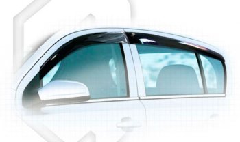 Дефлектора окон CA-Plastiс Opel Astra H хэтчбек 5дв дорестайлинг (2004-2007)