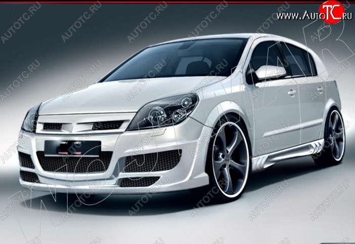 28 999 р. Передний бампер NEO Opel Astra H хэтчбек 5дв дорестайлинг (2004-2007)  с доставкой в г. Майкоп