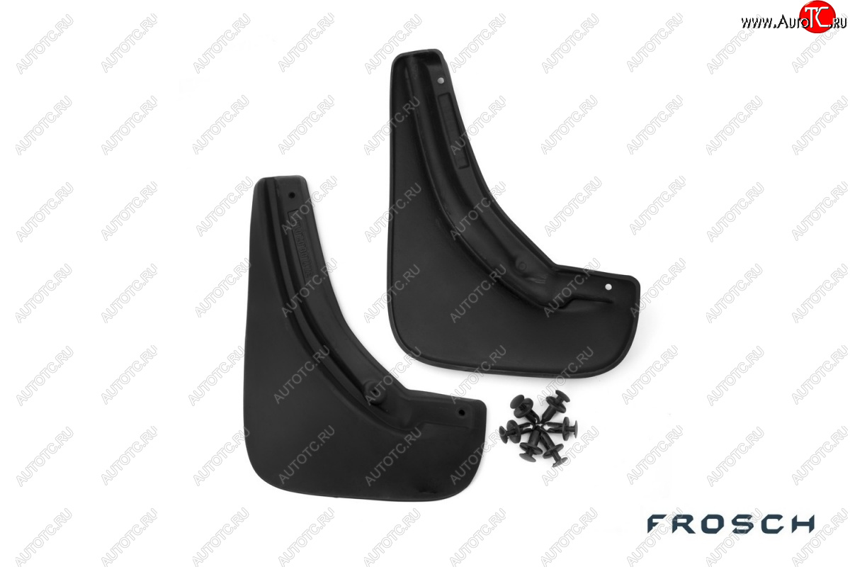 1 249 р. Брызговики Frosch (optimum, в пакете) Opel Astra H седан дорестайлинг (2004-2007) (Передние)  с доставкой в г. Майкоп